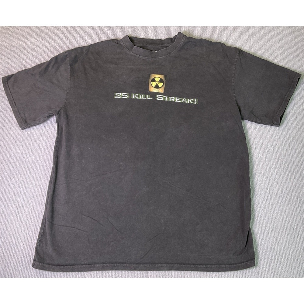 GOAT CREW X CALL OF DUTY MODERN WARFARE 25 STREAK HEAVY T-SHIRT SIZE LARGE